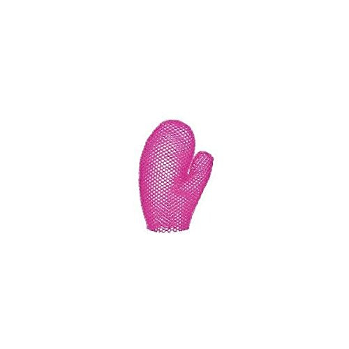 Stimulite Honeycomb Bath Mitt in Magenta