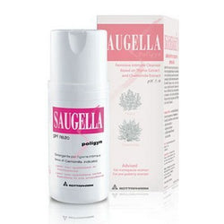 Saugella Poligyn pH 7.0 Soothing Effect for Intimate Hygiene of Women Menopause 100ml.