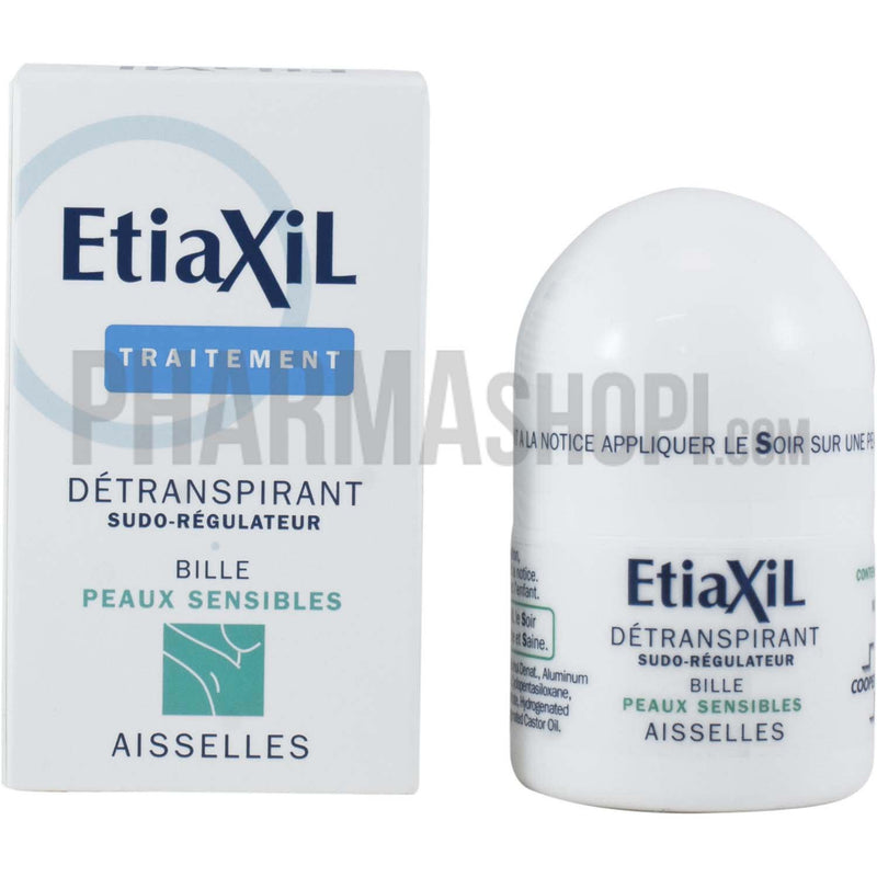 Etiaxil Unperspirant Roll-On Treatment for Armpits Sensitive Skins 15ml