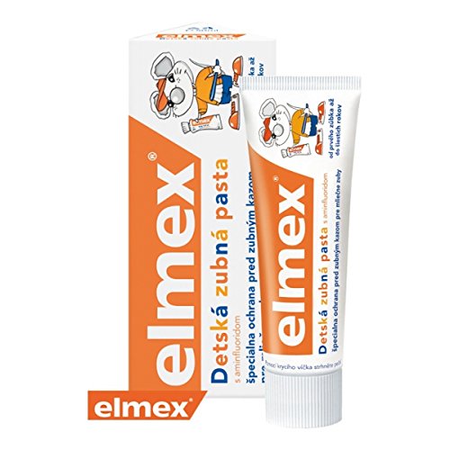 Elmex Children 0-6 Years Toothpaste 50ml (Pack of 4)
