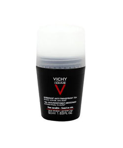 Vichy Homme 72 Hour Roll-On Deodorant for Sensitive Skin 50 ml
