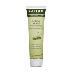 Cattier Green Clay Mask Ready for Use with all Natural Ingredients 100 Ml