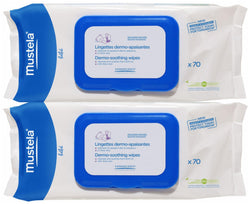 Mustela Delicately Scented Baby Wipes 2 pack
