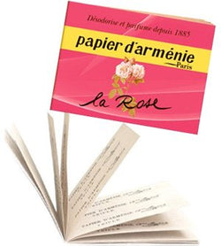La Rose Burning Papers 12 sheets by Papier d'Armenie