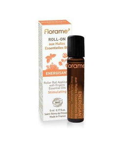 Florame Energizing Roll-on Applicator with Essential Oils