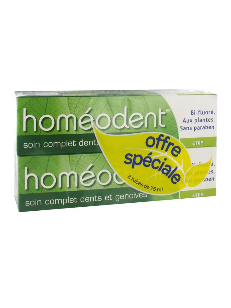 Boiron Homodent Complande Care For Teandh And Gums 2X75Ml - Flavour: Anise
