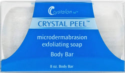 Crystal Peel Microdermabrasion Exfoliating Soap Body Bar, 8 Ounce