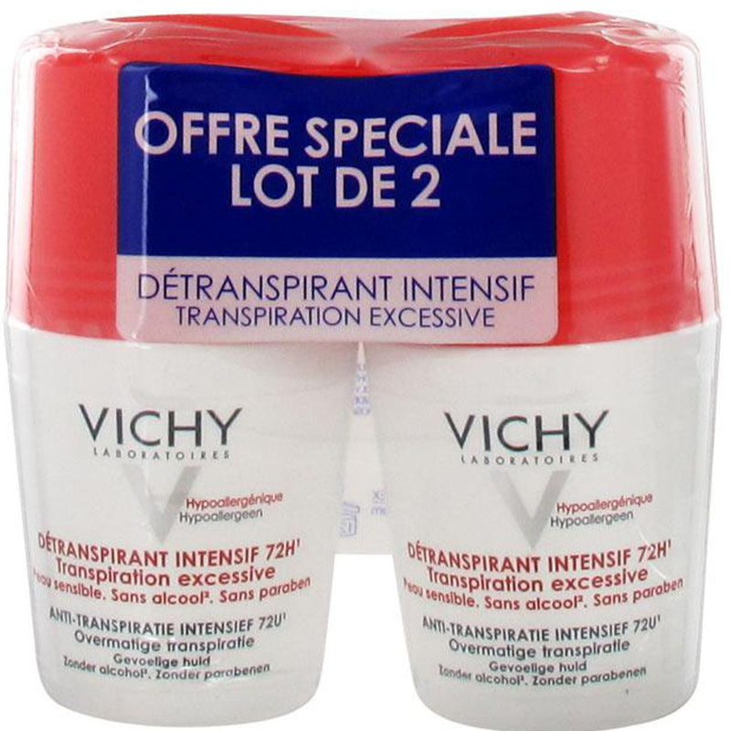 Vichy 72 Hour Deodorant 2 pack
