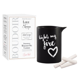 Love in Luxury Pheromone Massage Oil Candle (Sweet Blush)