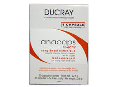 Ducray Anacaps Capsules Anti Hair Loss Treatment Fast Hair Growth 30 Caps