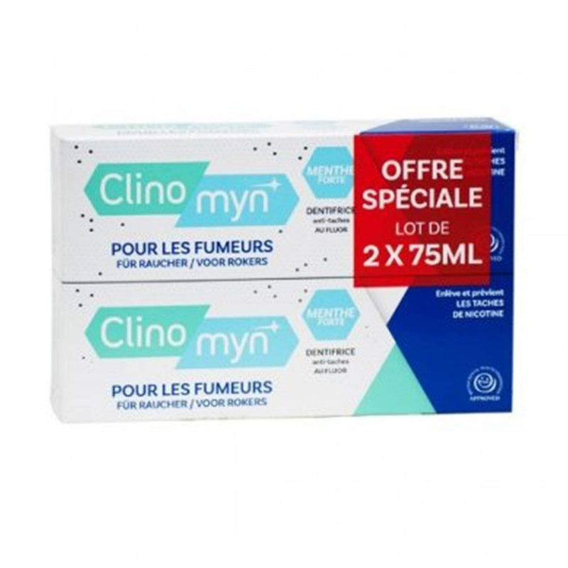 Clinomyn Smokers Toothpaste 2X75ml