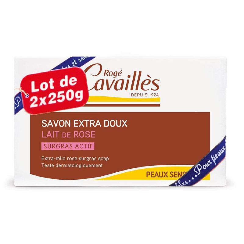 Roge Cavailles Extra-Mild Superfatted Soap 2x250g