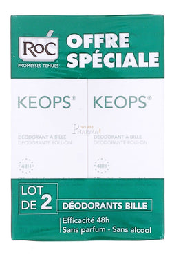 RoC Keops Roll Deodorant 2x30ml