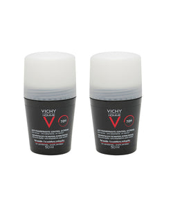Vichy Deodorant 72 hour Mens Deodorant 2 pack