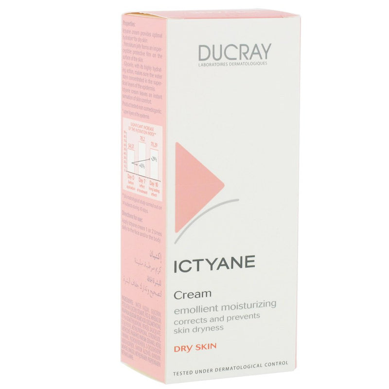 Ducray Ictyane Cream for Dry Skin - 200ml