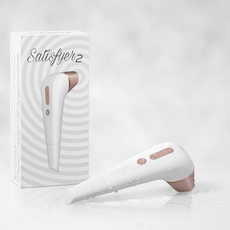 Satisfyer 2 Clitoral Vibrator - Waterproof Touchless Stimulator
