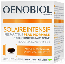 Oenobiol Solaire Intensive Sun Normal Skin Preparer 30 Capsules
