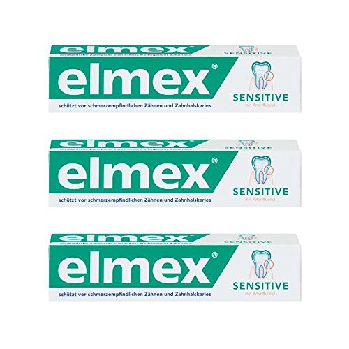 ELMEX Sensitive Professional Toothpaste 3x75ml (3 Pack)